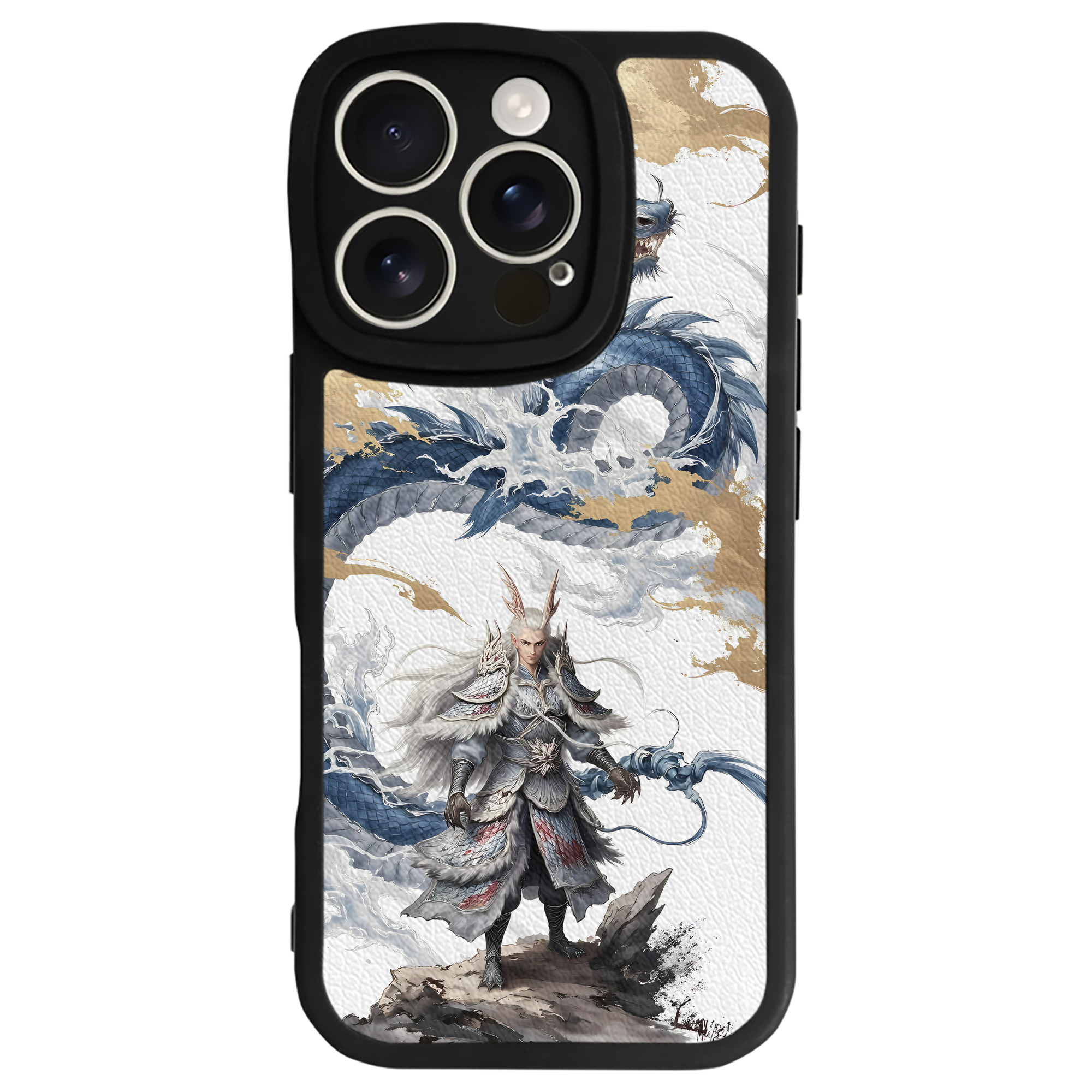 （画像用） Ne Zha 2 ナタ 魔童の大暴れ 【iPhone 16シリーズ対応】シリコンスマホケース（レザー調） 材質：シリコン